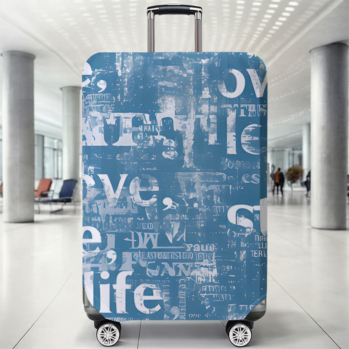 Waterproof Suitcase Cover Protector - Bagagehoesbeschermer Elastisch Waterdicht Stofdicht Voor 18-32