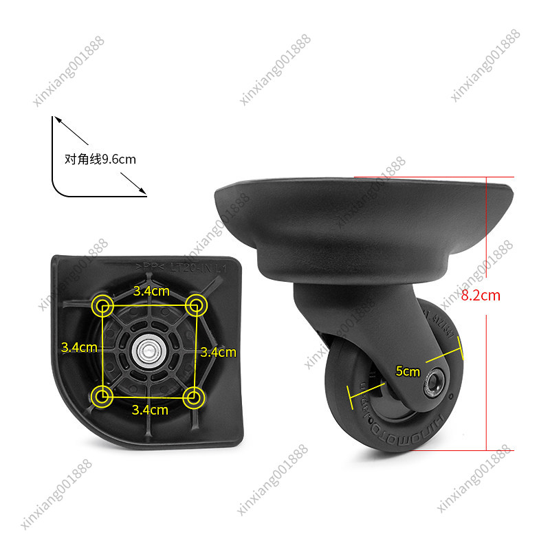 Silent Replacement Luggage Wheels - Vervangende wielen voor Samsonite bagage LT20-1N