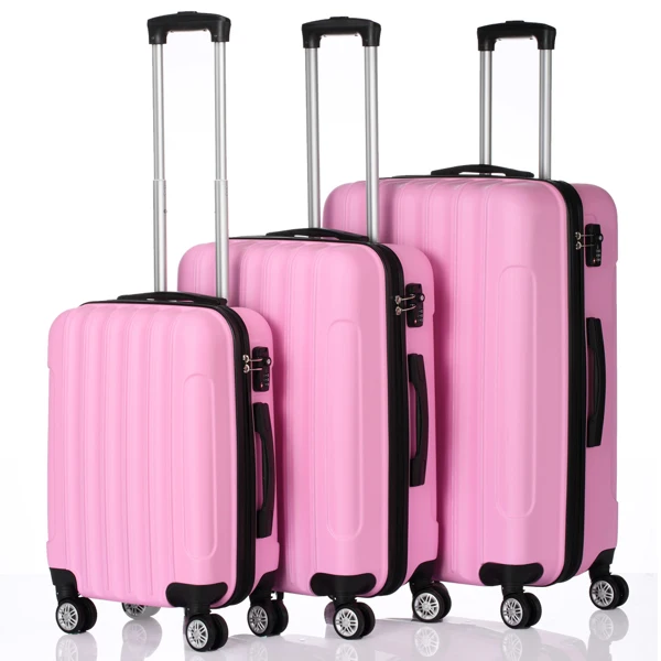 Expandable Hard Shell Luggage Set - 3-in-1 bagagesets, lichtgewicht, duurzame hardshell-koffers met