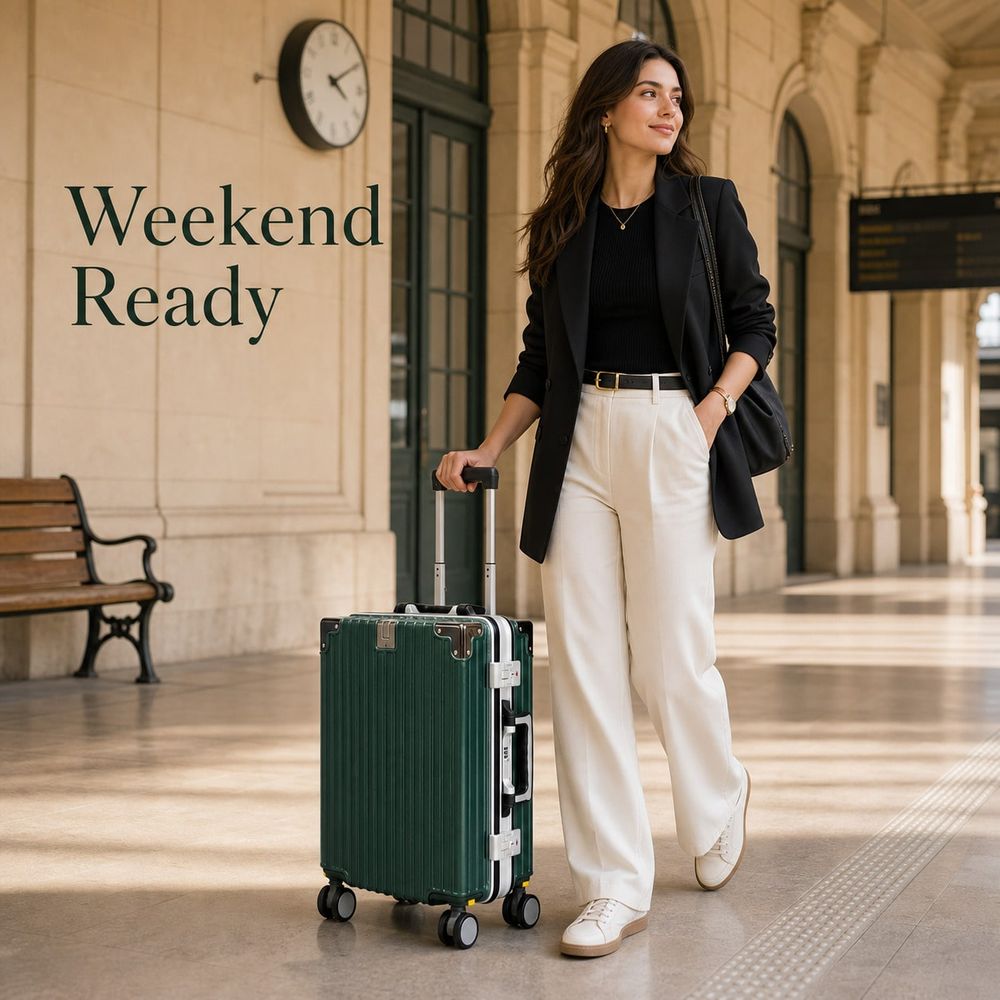Aluminum Frame Carry On Luggage - Handbagage goedgekeurd door luchtvaartmaatschappijen, PC hardcase