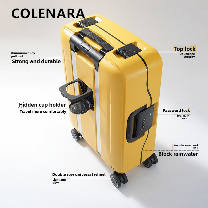 Spinner Wheel Rolling Suitcase 20 Inch - COLENARA Bagage Reistas 20''24''28''32 Inch PC