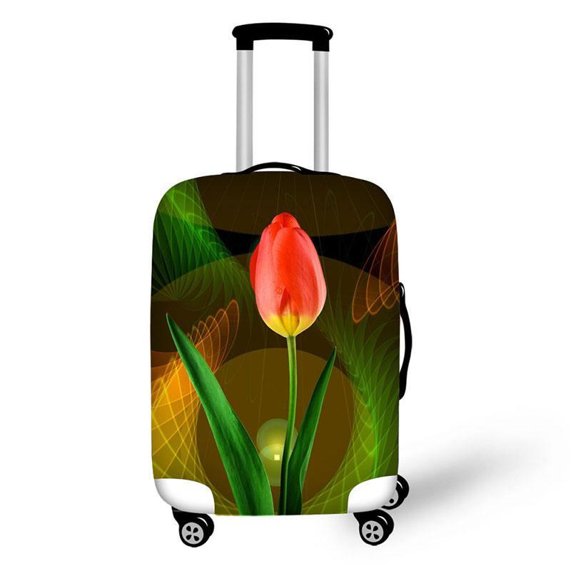 Waterproof Suitcase Cover Protector - Abstract Design bagagebeschermer hoes koffers hoezen