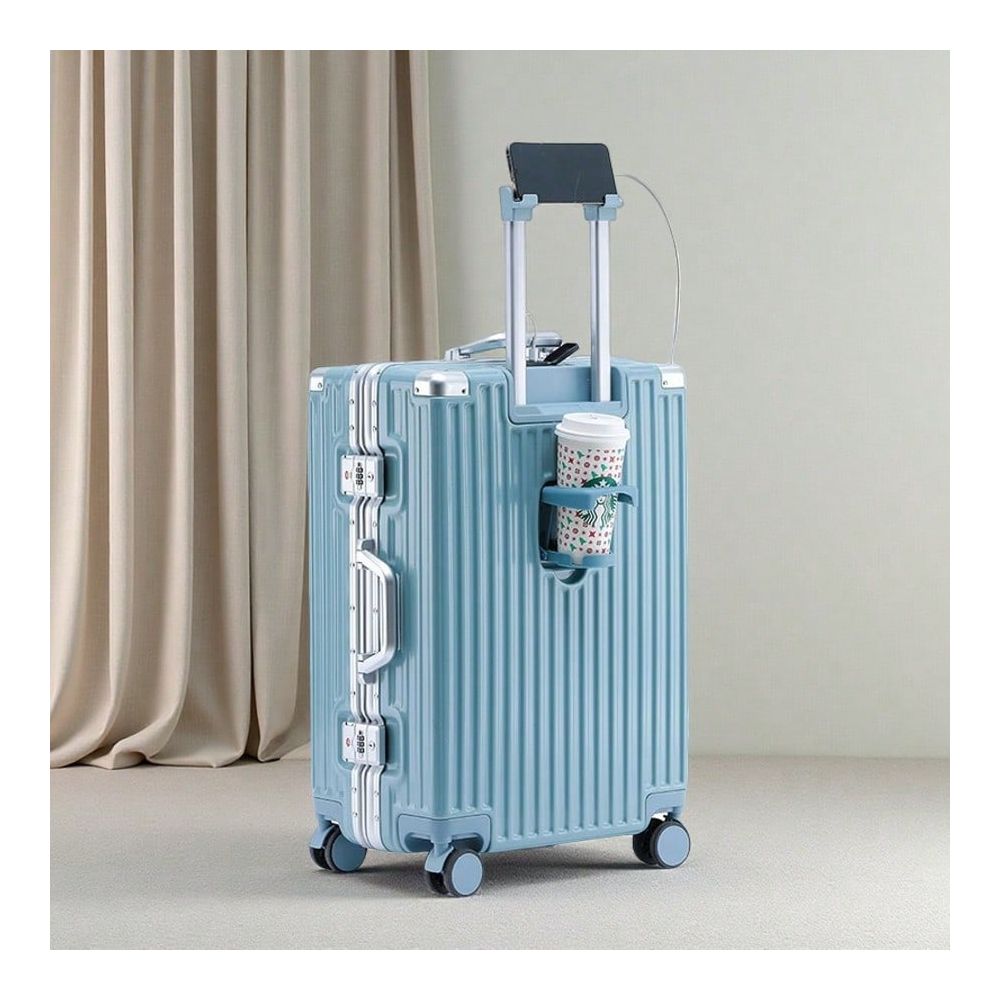 Aluminum Frame Carry On Luggage - Set 20 24 Aluminium Frame Koffersset