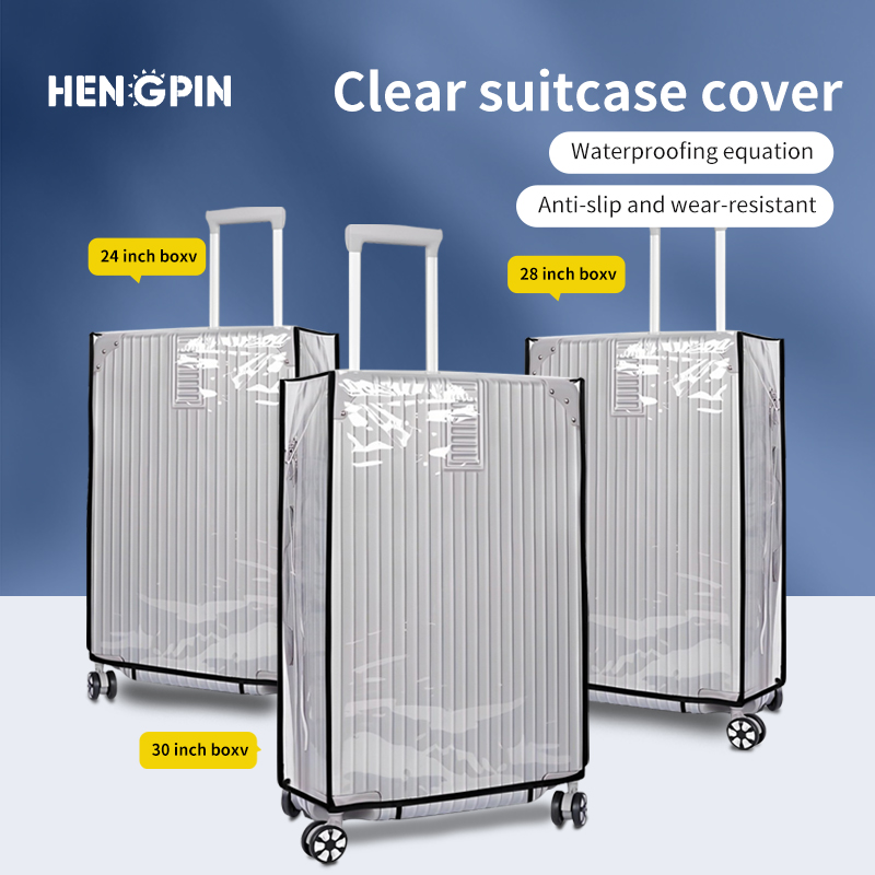 Luggage Protective Cover Transparent - Volledig transparante bagagebeschermer PVC waterdicht stofdicht
