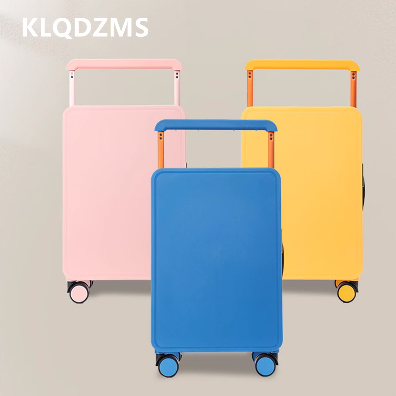 Spinner Wheel Rolling Suitcase 20 Inch - KLQDZMS Bagage ABS + PC Boarding
