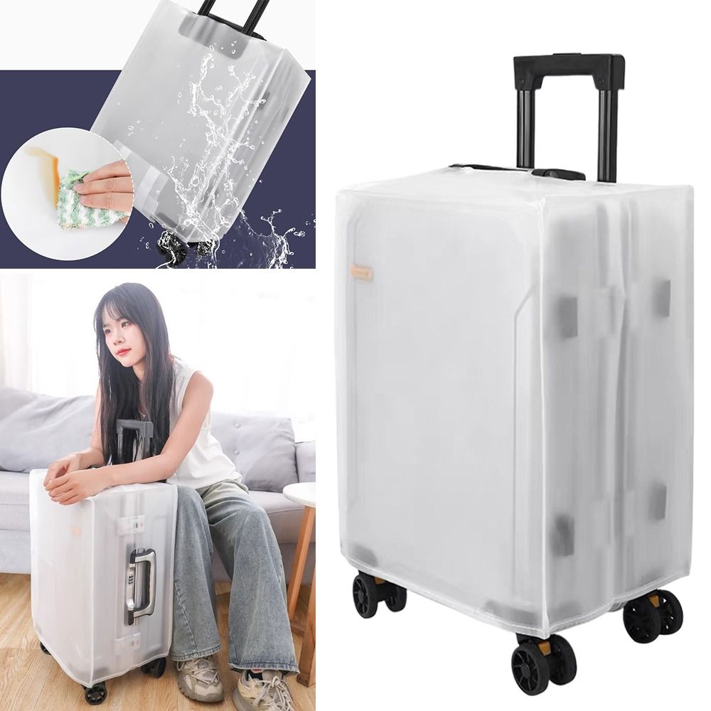 Waterproof Suitcase Cover Protector - Nieuwe frosted bagagebeschermerhoes, stofdicht, waterdicht, duurzame