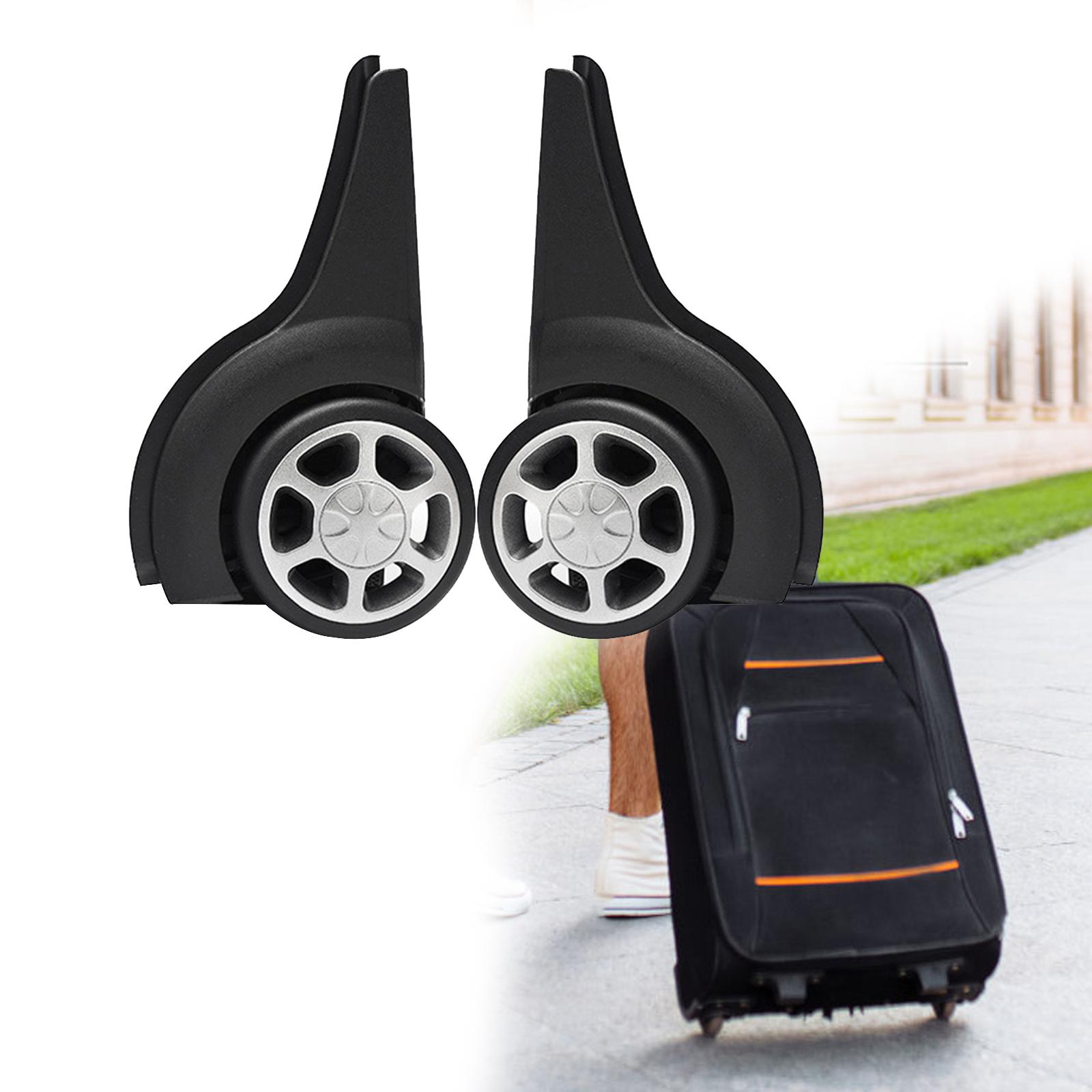 Silent Replacement Luggage Wheels - 2x Vervangende Bagagevraden Stille Duurzame Kofferwielen