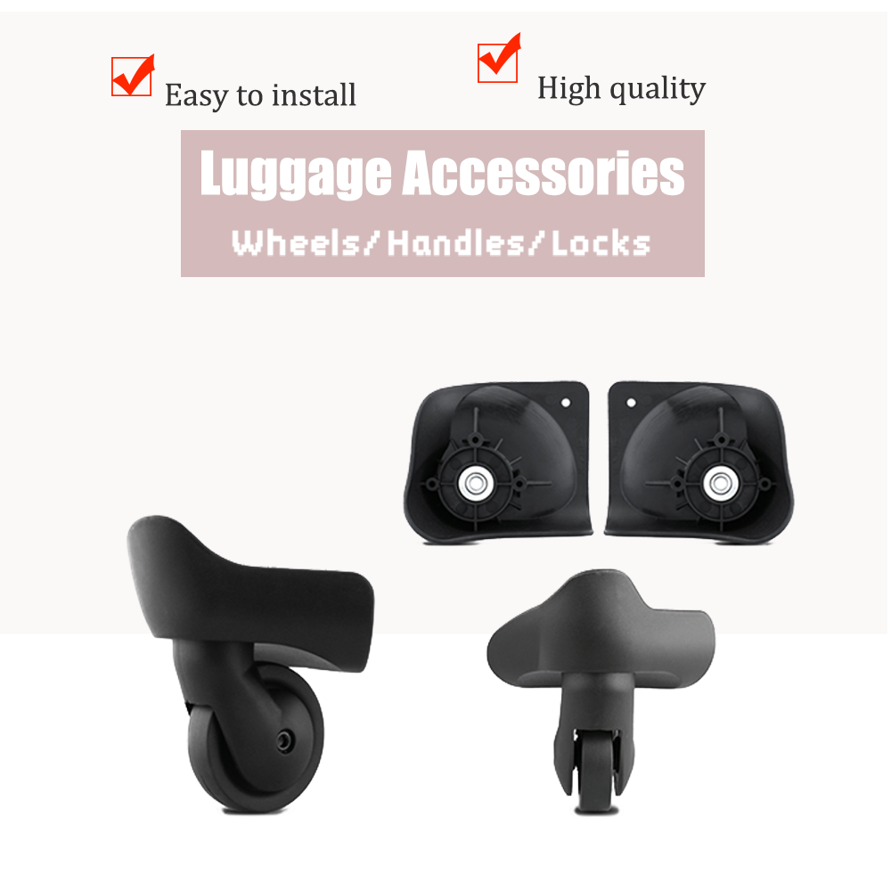 Silent Replacement Luggage Wheels - Vervangende W318 wielen voor hardshell koffers,