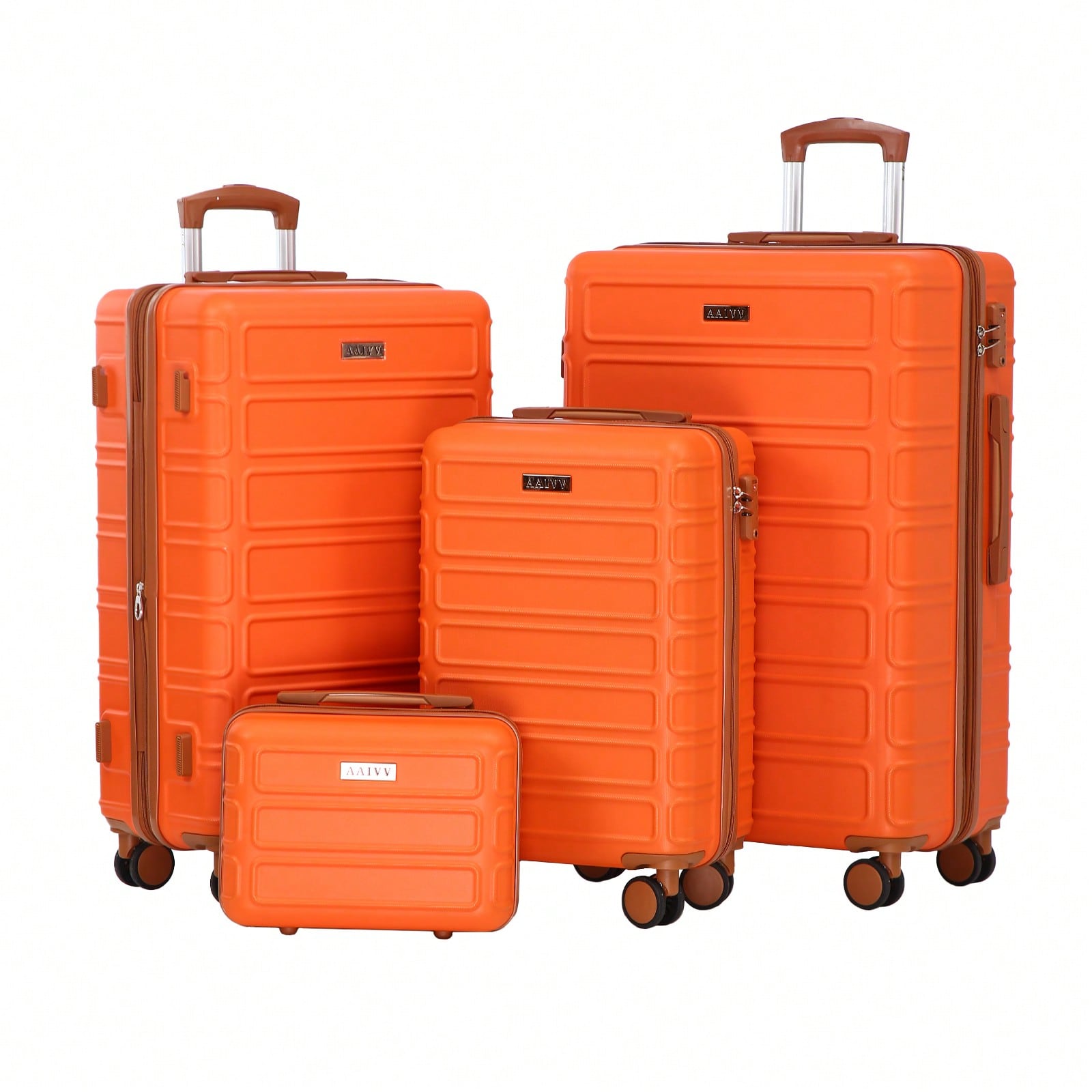 Expandable Hard Shell Luggage Set - 4-in-1 uitbreidbare ABS-kofferset, 13/20/26/28 inch harde