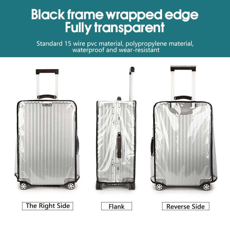 Luggage Protective Cover Transparent - 2027 Transparante reiskofferhoes Waterdicht en stofdicht
