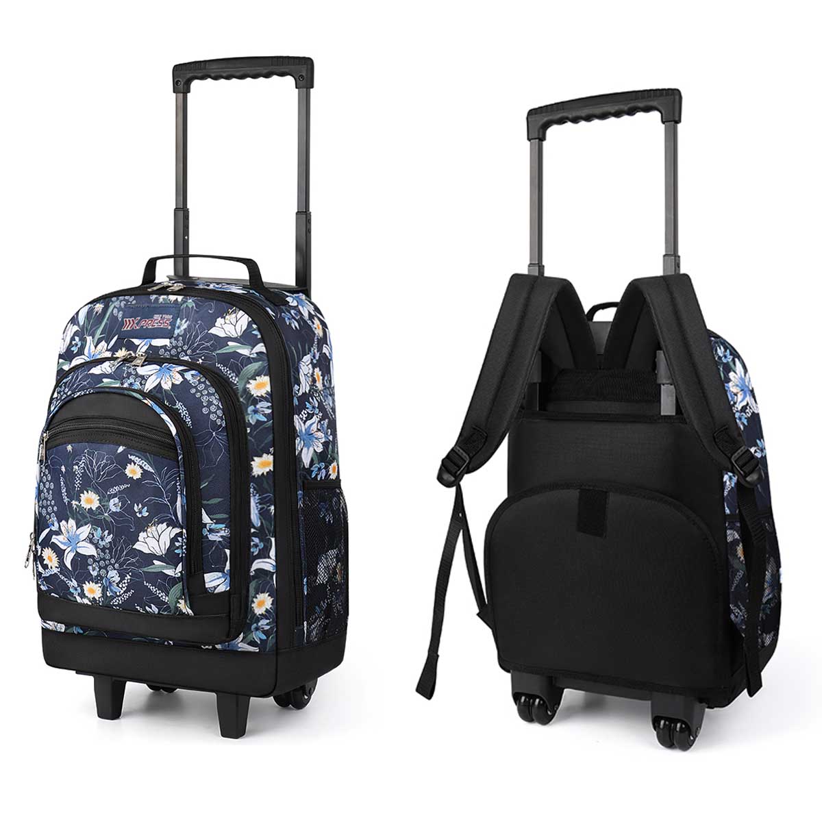 Foldable Rolling Luggage Bag - 20 Inch Rollende Rugzakken Voor Volwassenen