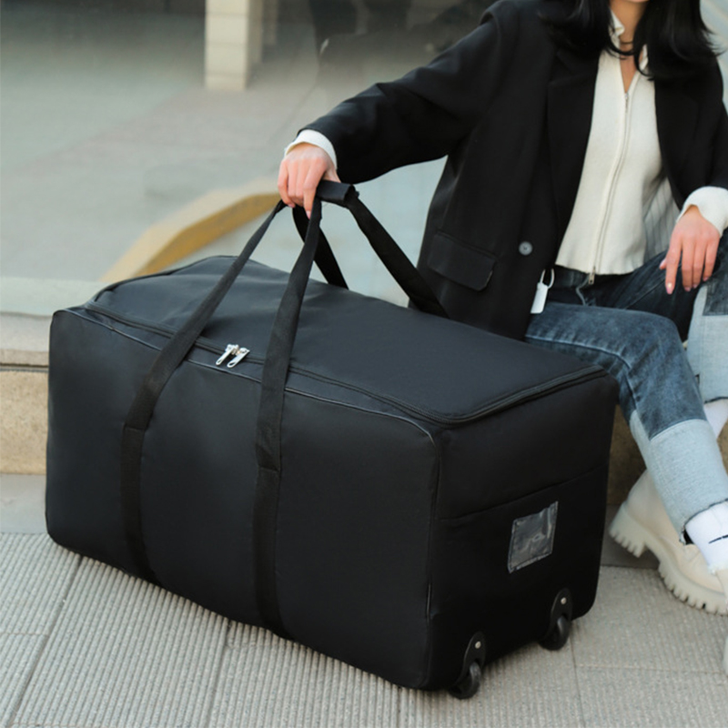 Foldable Rolling Luggage Bag - Trolleytassen met grote capaciteit en wielen