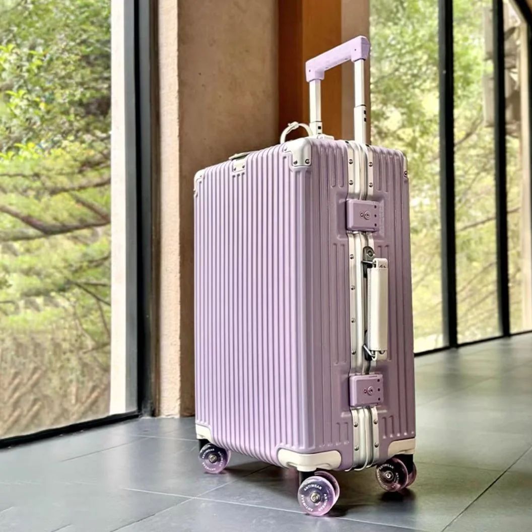 Aluminum Frame Carry On Luggage - Koffer Aluminium frame met kleurrijk stil