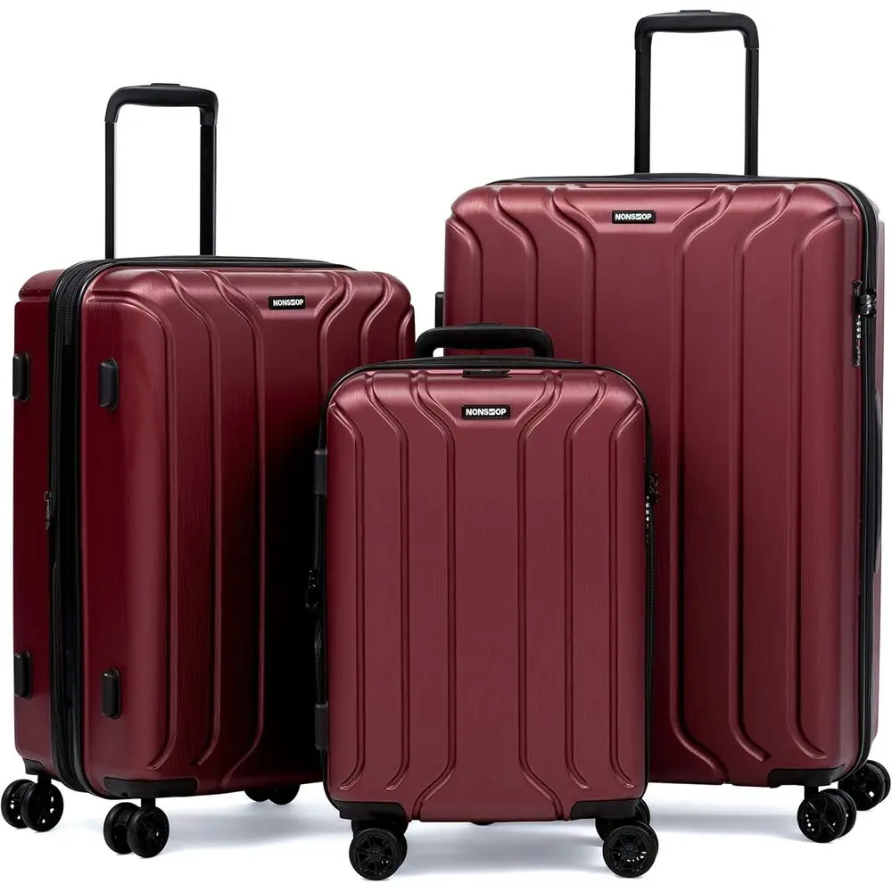 Expandable Hard Shell Luggage Set - Uitbreidbare spinner koffersset met harde schaal,