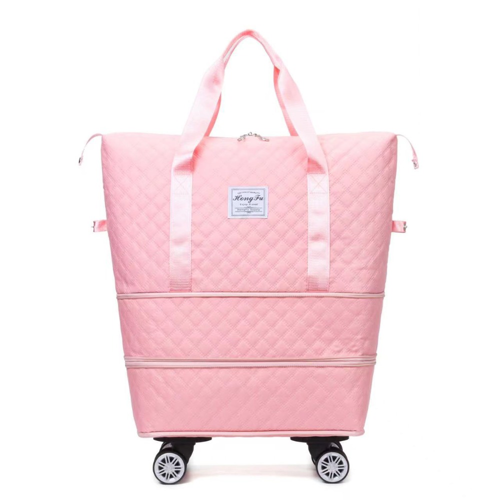 Foldable Rolling Luggage Bag - Nieuwe Oxford stoffen plunjezak Grote capaciteit