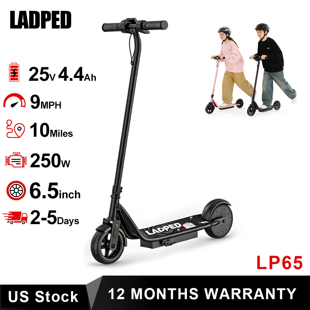 Kids Ride On Suitcase Scooter - Elektrische Scooter voor Kinderen - 3/6/9MPH