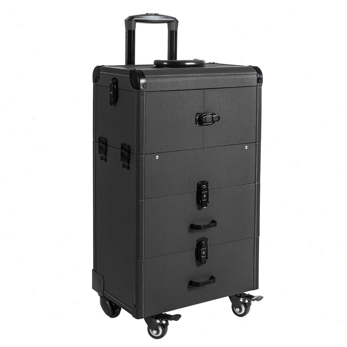 Backpacks - Professionele rollende make-up koffer, grote capaciteit