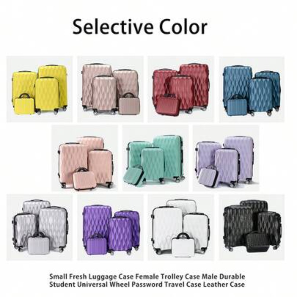 Expandable Hard Shell Luggage Set - 2-delige bagageset 14 inch 20 inch