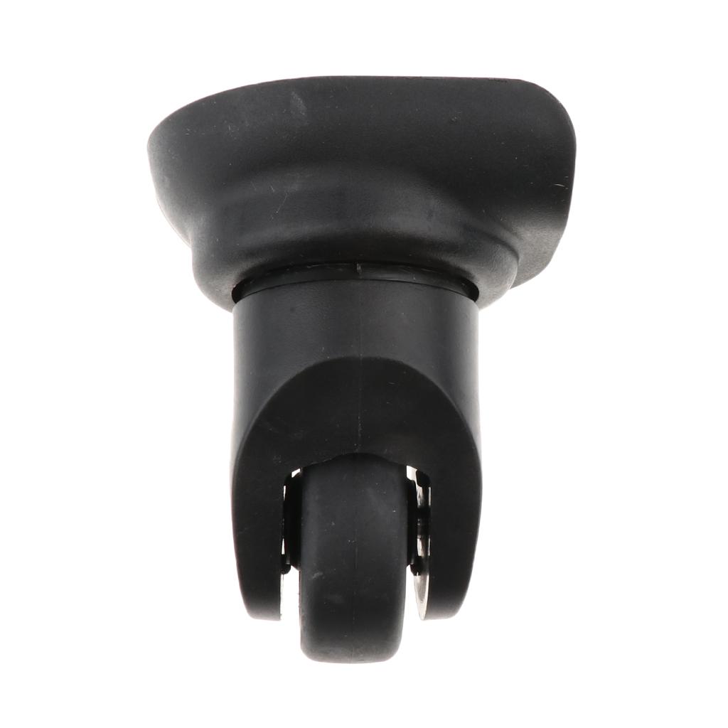 Silent Replacement Luggage Wheels - Kofferwielen 49 mm PVC dubbele lagers