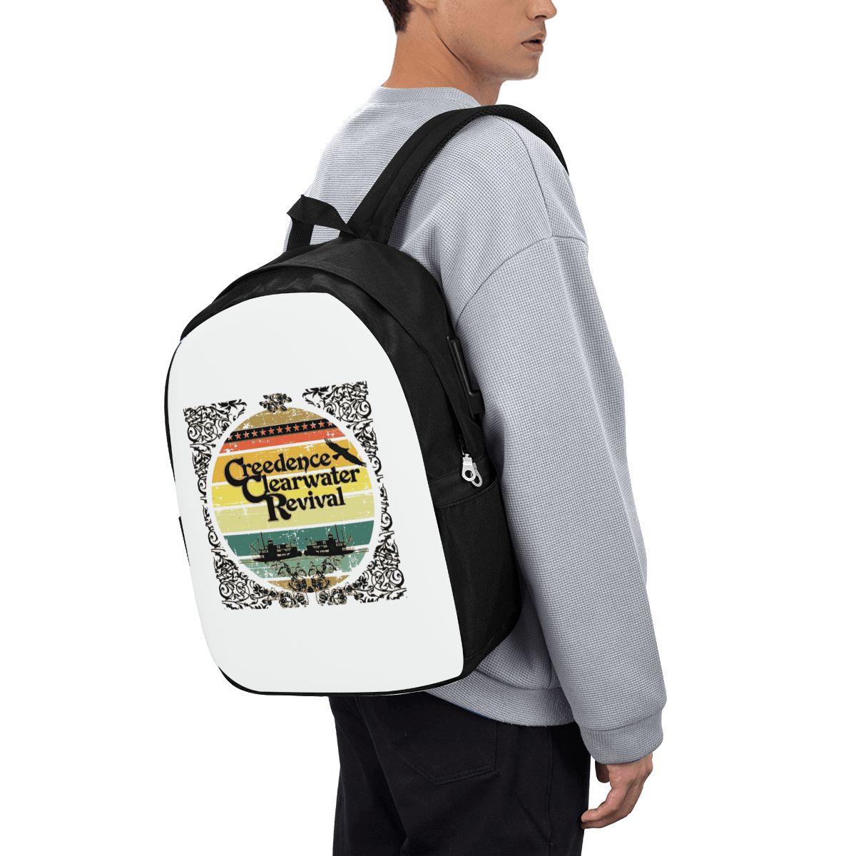 Travel Bags - Creedence Clearwater Revival Riverboats Rugzak Reisnotebooktas