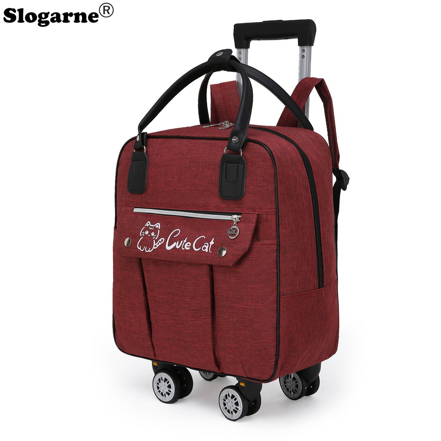 Foldable Rolling Luggage Bag - Trolley Reistas met grote capaciteit Wielen