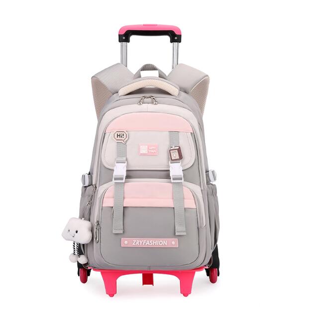 Foldable Rolling Luggage Bag - Reisrugzak met wielen voor meisjes Reistrolleytassen