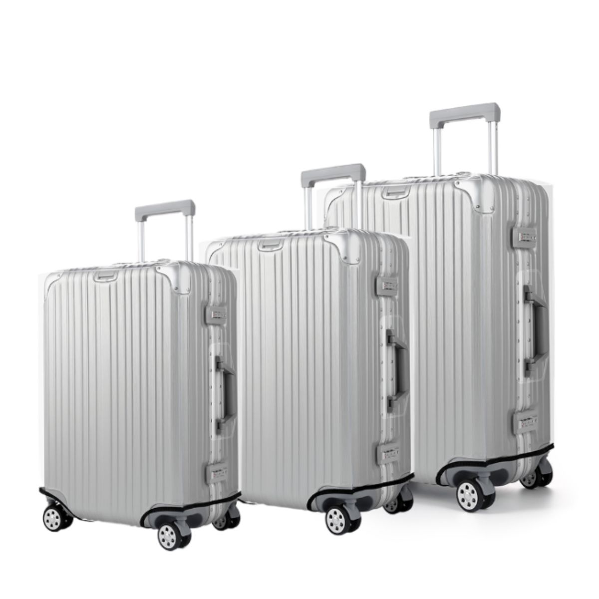 Waterproof Suitcase Cover Protector - Dikker Clear Bagage Cover Protector, 18