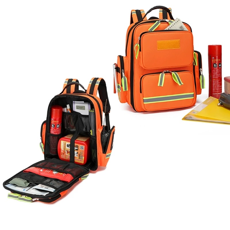 Handbags - Auto-noodpakket, EHBO-rugzak, brandblusrugzak, thuisbegeleidingspakket, medische rugzak,