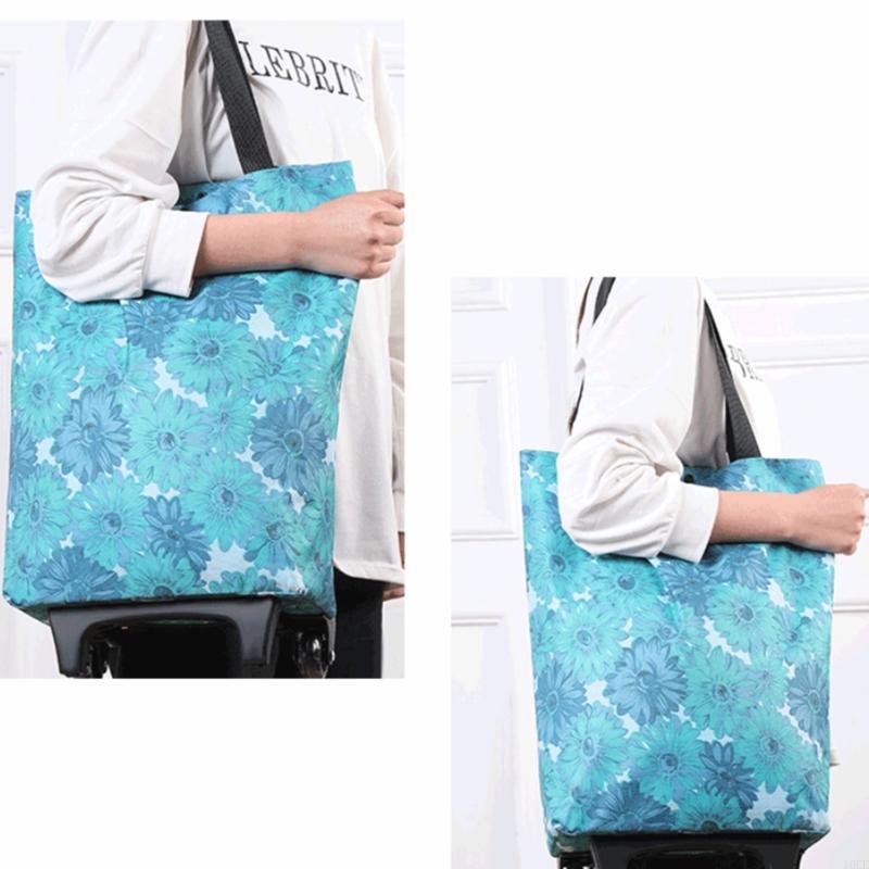 Lichtgewicht opvouwbare trolle - Foldable Rolling Luggage Bag recensie en prijs