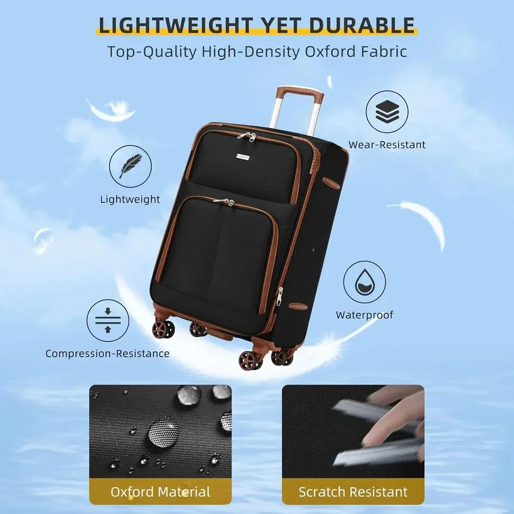 5-delige uitbreidbare kofferss - Expandable Hard Shell Luggage Set recensie en prijs