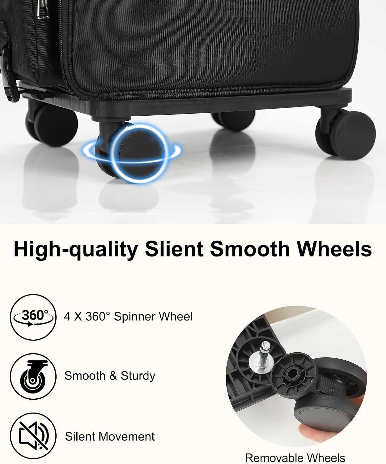 Rollende make-up koffer, haars - Travel Bags recensie en prijs