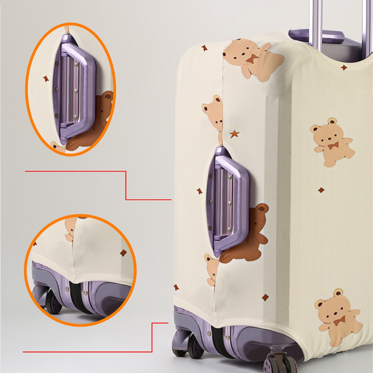 Bagagehoesbeschermer Elastisch - Waterproof Suitcase Cover Protector recensie en prijs