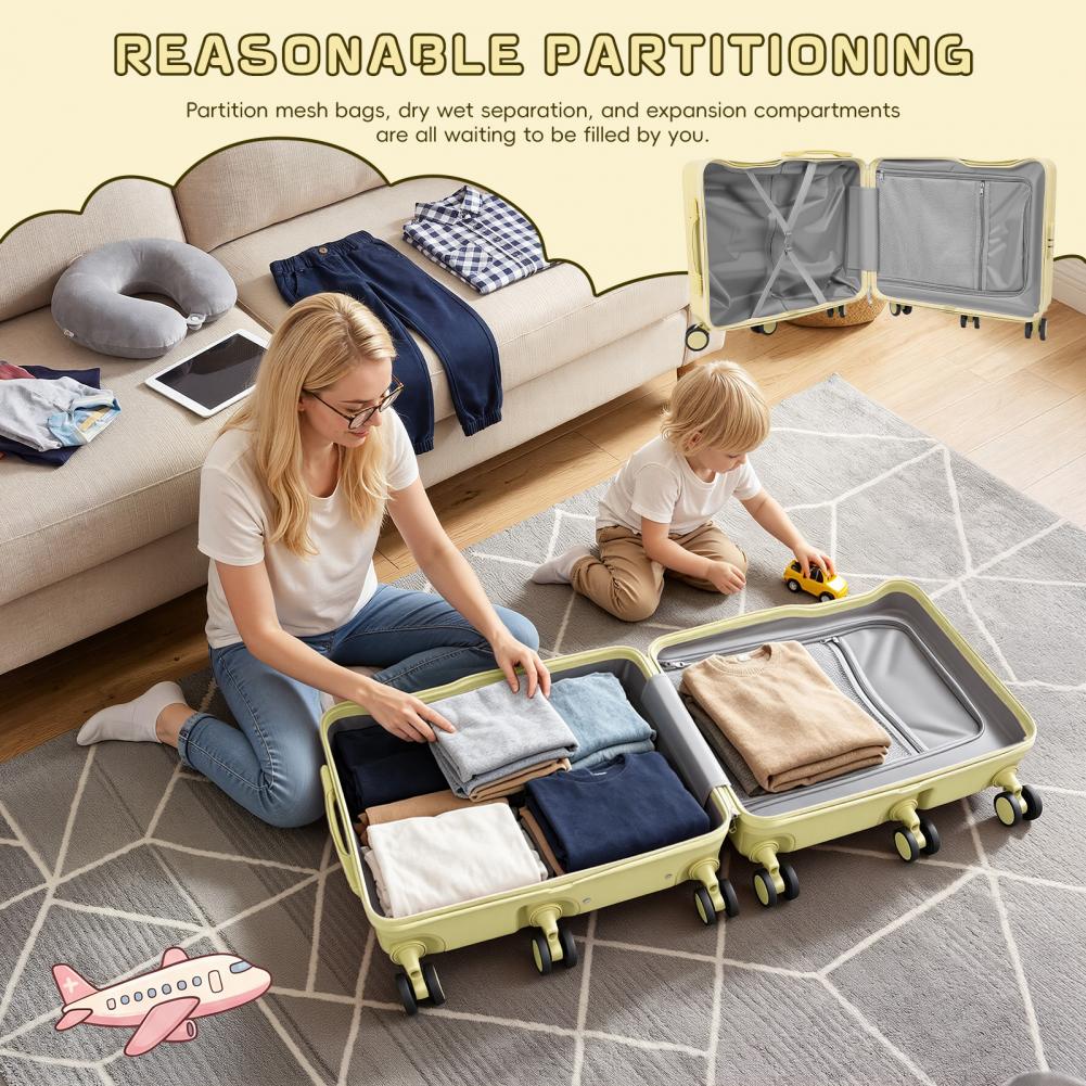 20 Inch Kinder Reiskoffer met  - Kids Ride On Suitcase Scooter recensie en prijs