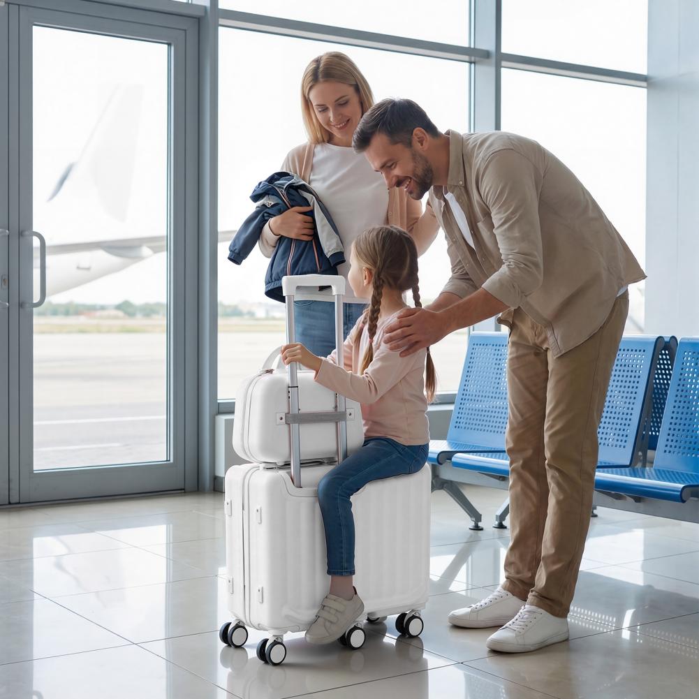 20 Inch Kinder Reiskoffer met  - Kids Ride On Suitcase Scooter recensie en prijs