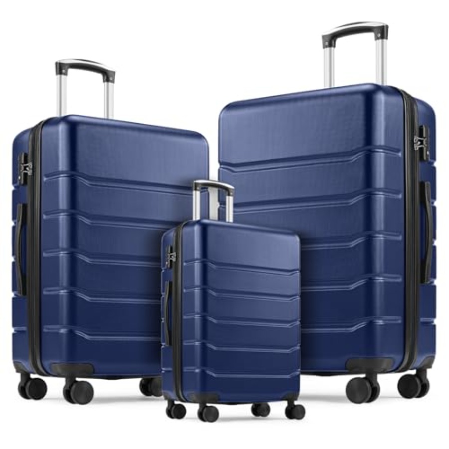3-delige reiskofferset: harde, - Expandable Hard Shell Luggage Set recensie en prijs