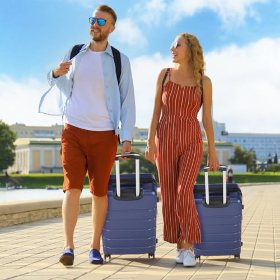 3-delige reiskofferset: harde, - Expandable Hard Shell Luggage Set recensie en prijs