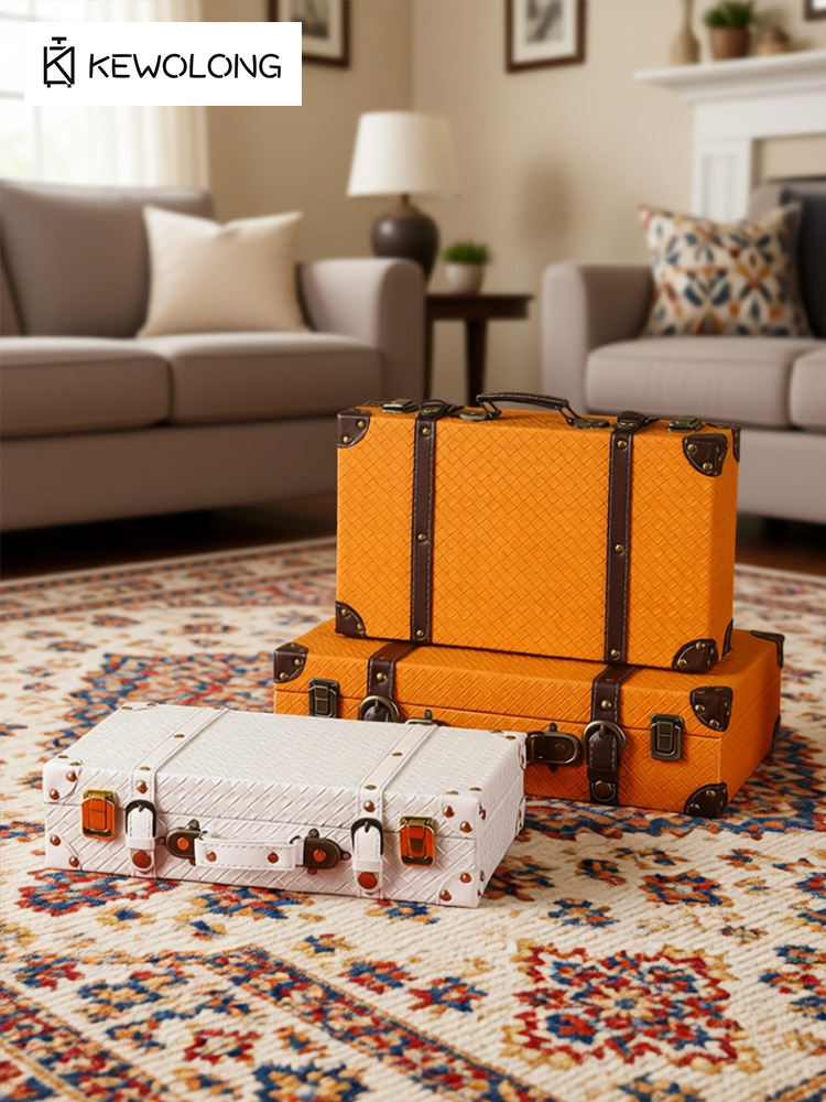 Vintage Europese retro koffer  - Retro Vintage Trunk Suitcase recensie en prijs
