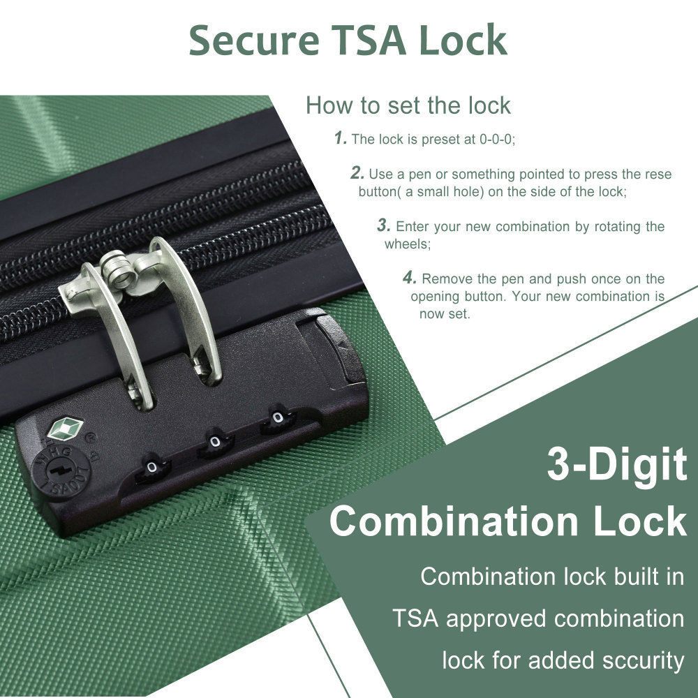 2-delige uitbreidbare hardcase - Expandable Hard Shell Luggage Set recensie en prijs