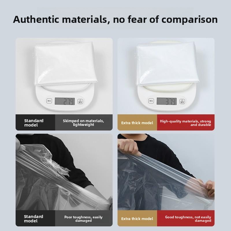 Extra dikke beschermhoes voor  - Luggage Protective Cover Transparent recensie en prijs