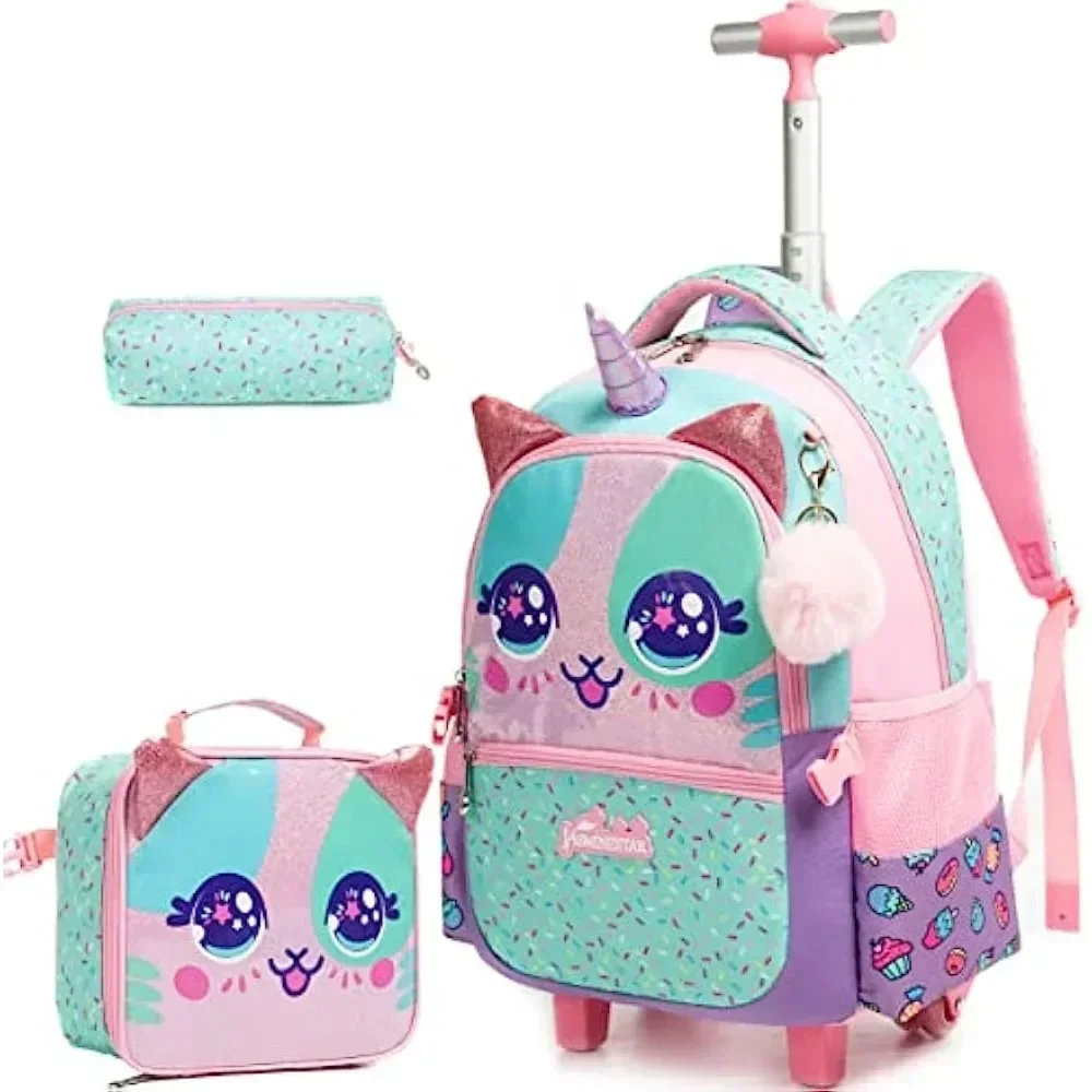 3 STKS Leuke Rollende Rugzak v - Foldable Rolling Luggage Bag recensie en prijs