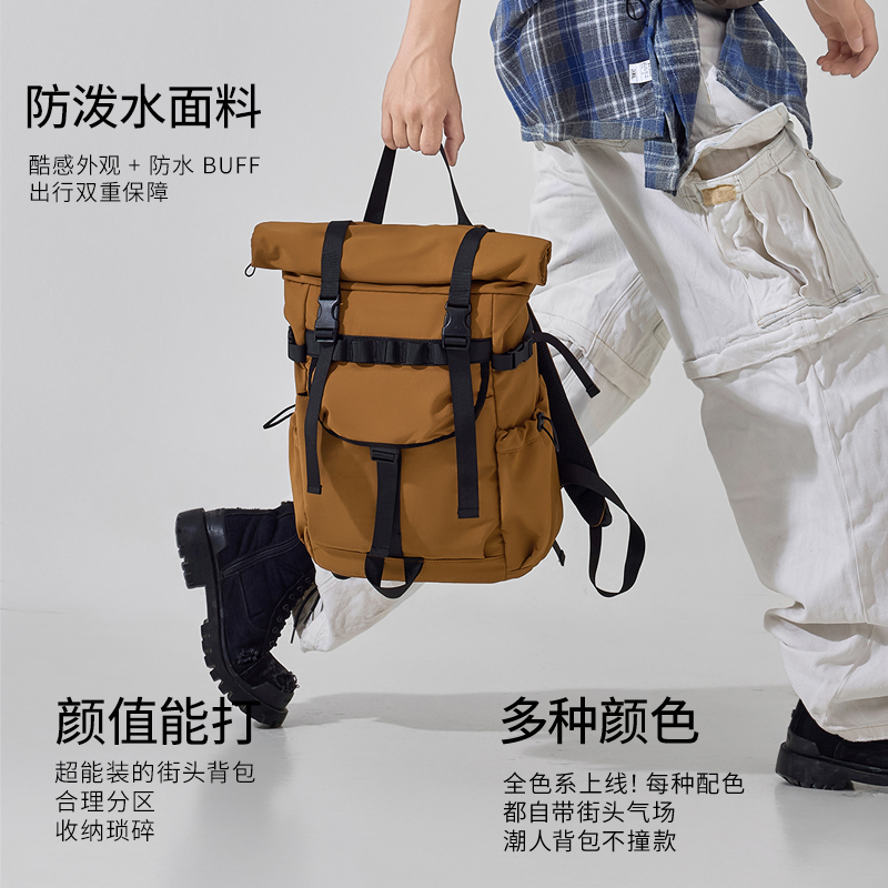 Nieuwe heren rugzak met opvouw - Foldable Rolling Luggage Bag recensie en prijs
