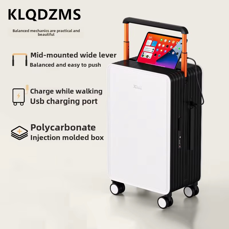 KLQDZMS Bagage ABS + PC Boardi - Spinner Wheel Rolling Suitcase 20 Inch recensie en prijs