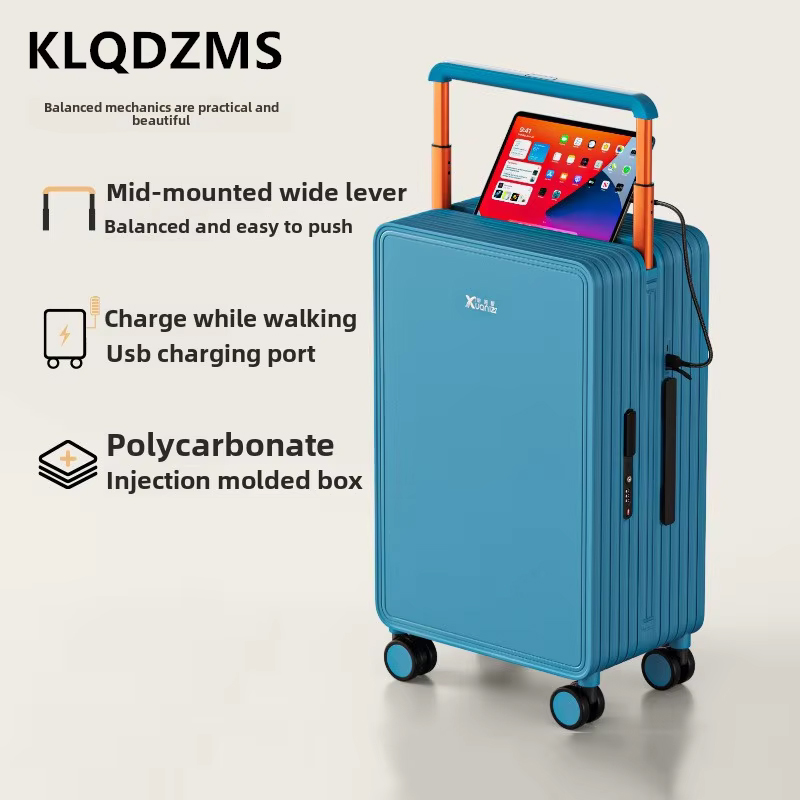 KLQDZMS Bagage ABS + PC Boardi - Spinner Wheel Rolling Suitcase 20 Inch recensie en prijs