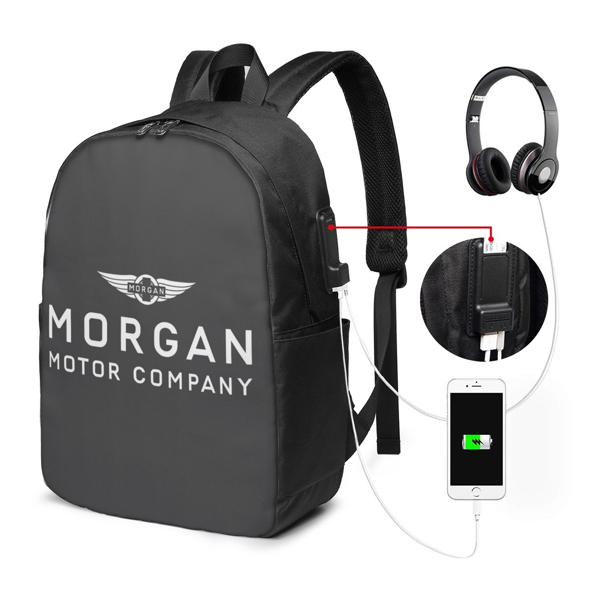 Morgan Motor Car Company Rugza - Travel Bags recensie en prijs