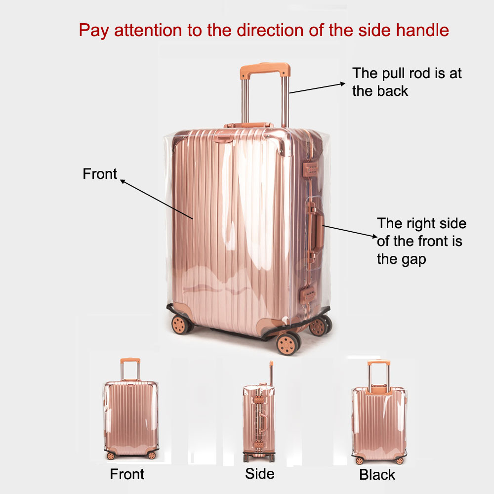 Transparante PVC bagagehoes Wa - Luggage Protective Cover Transparent recensie en prijs
