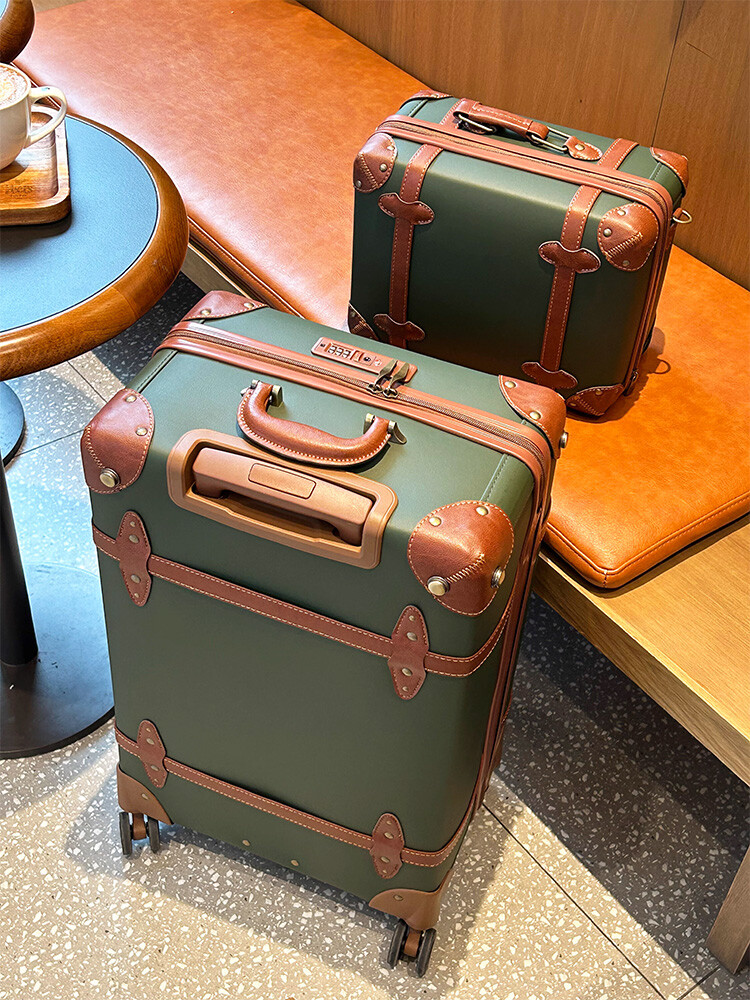 Vintage PU lederen koffer voor - Retro Vintage Trunk Suitcase recensie en prijs
