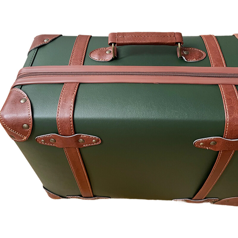 Vintage PU lederen koffer voor - Retro Vintage Trunk Suitcase recensie en prijs