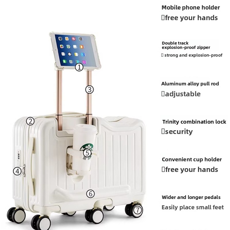 Nieuwste ontwerp kinderkoffer  - Spinner Wheel Rolling Suitcase 20 Inch recensie en prijs