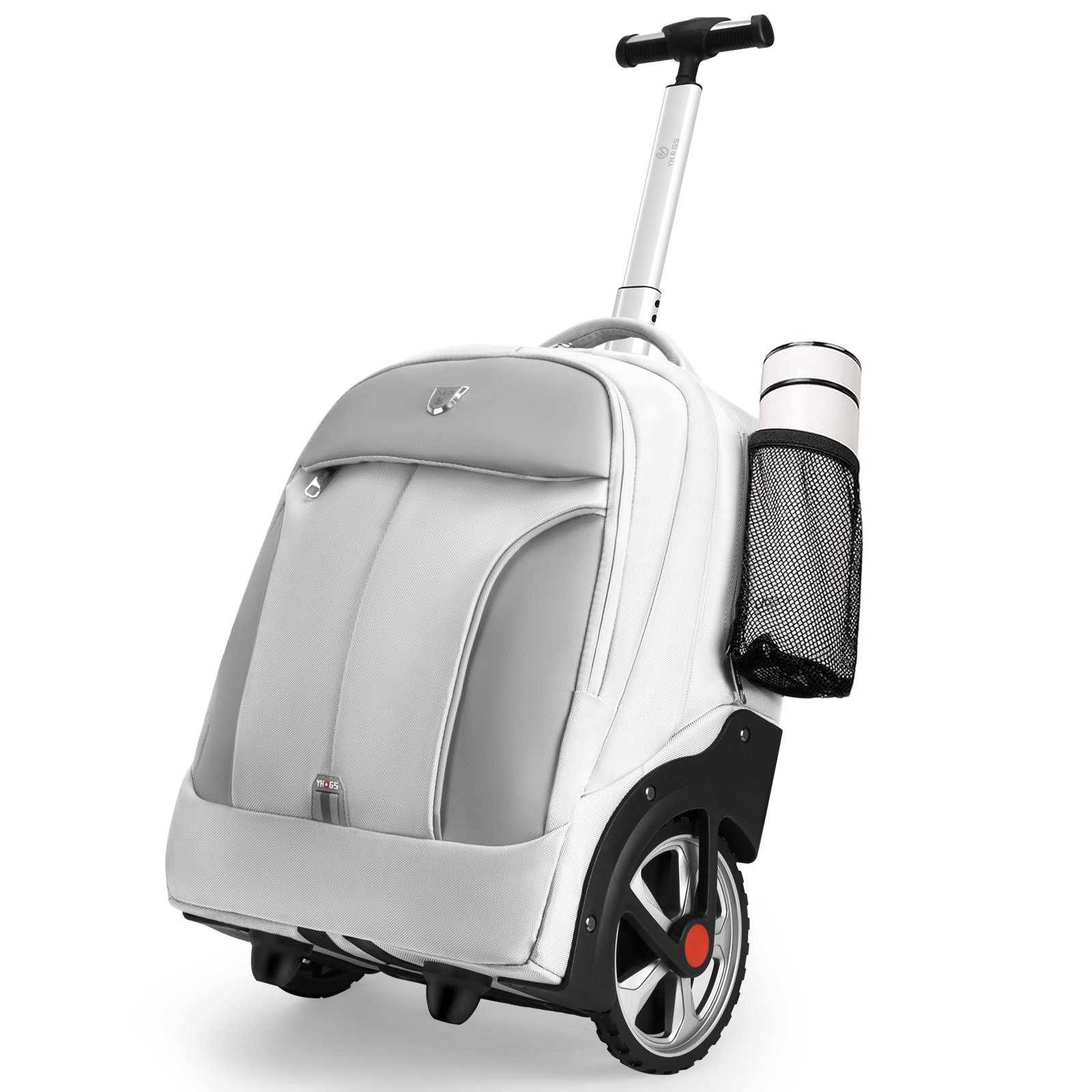 Rolbare reistrolley rugzak met - Foldable Rolling Luggage Bag recensie en prijs