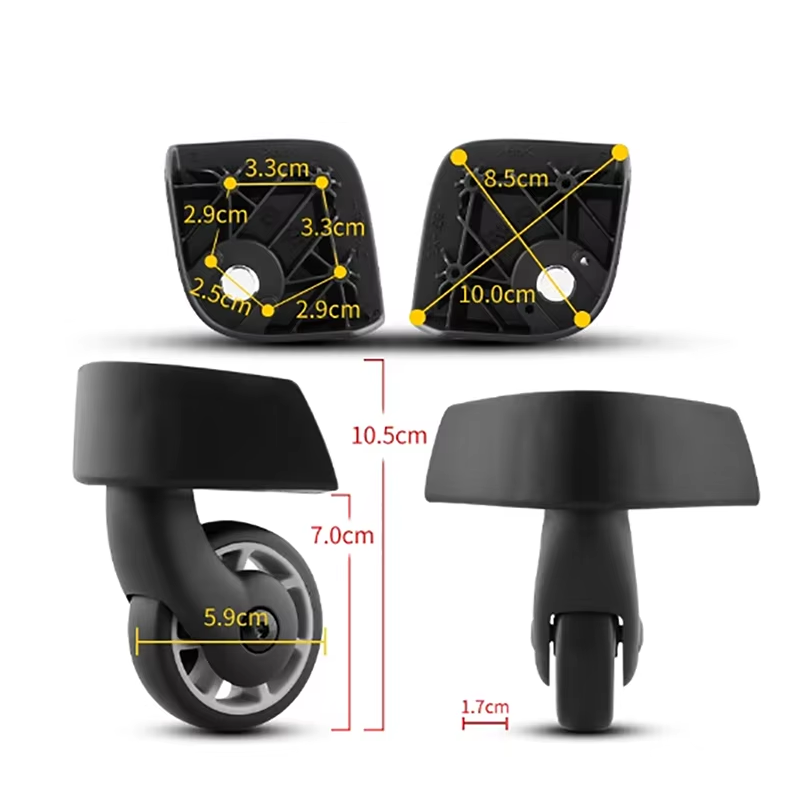 Voor Samsonite JY103 JY105 JY1 - Silent Replacement Luggage Wheels recensie en prijs